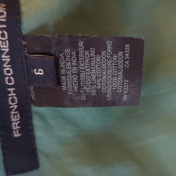 French Connection Mexican style dress size 6 - Picture 8 of 9